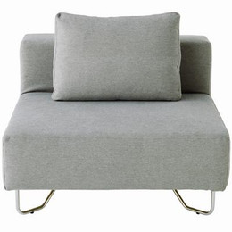 Unité de canapé modulable gris clair (Dont Eco‐part. 5,50€).