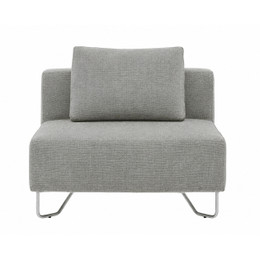 Unité de canapé modulable gris clair (Dont Eco‐part. 5,50€)