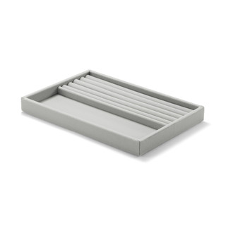 Plateau en velours L24X P16X H2.5cm