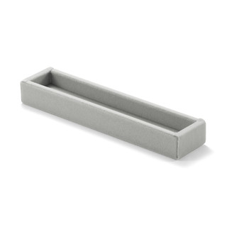 Plateau en velours L16.7X P7.3X H2cm