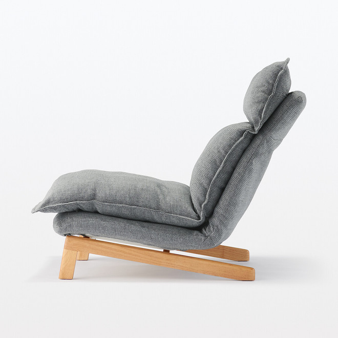 Fauteuil inclinable à dossier haut – Gris