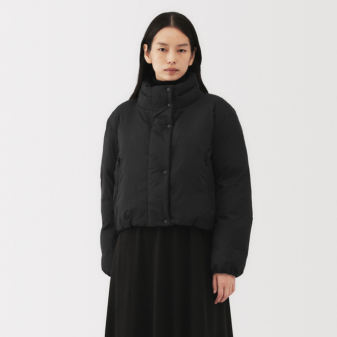 Veste courte en duvet pour femme