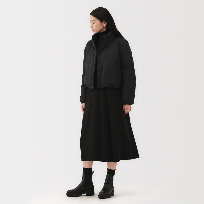 Veste courte en duvet pour femme
