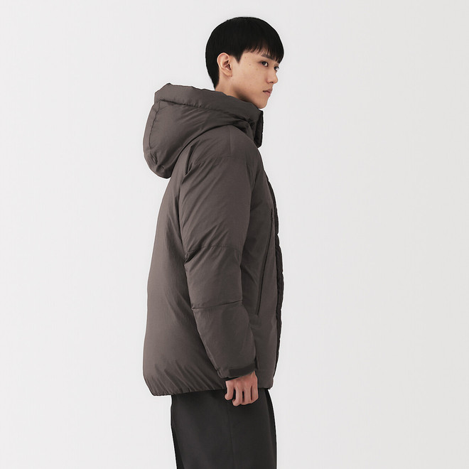Veste à capuche en duvet pour homme
