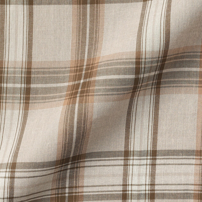 Mocha Brown Check
