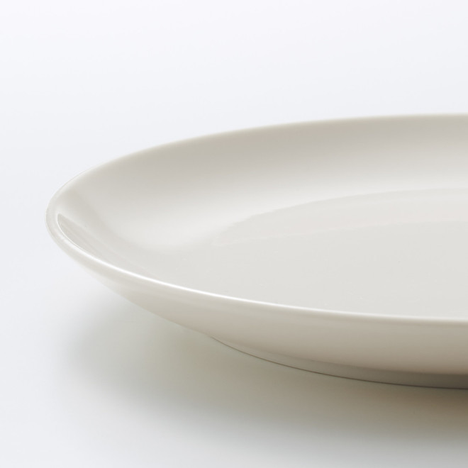 Assiette porcelaine beige 19cm