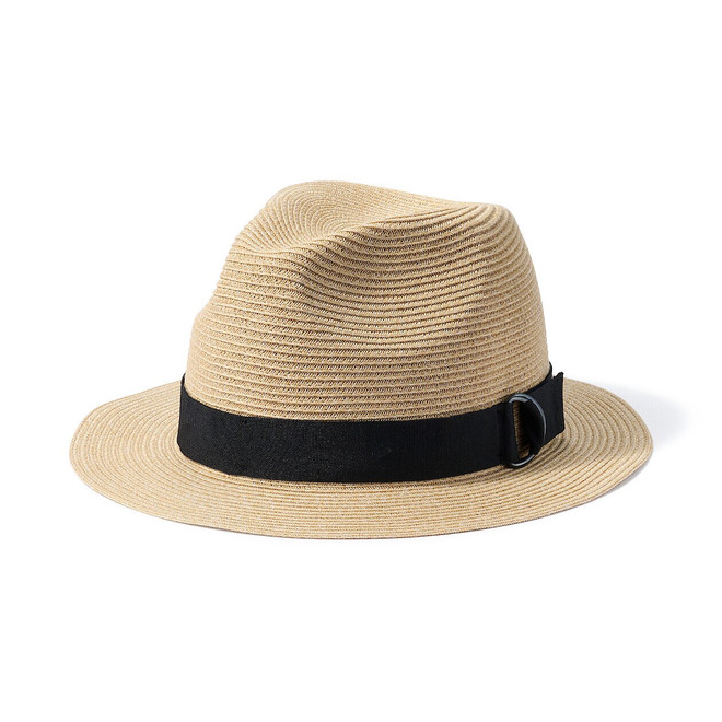 Chapeau Fedora en polyester tressé