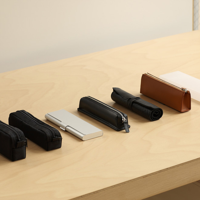 Etui à stylos en aluminium