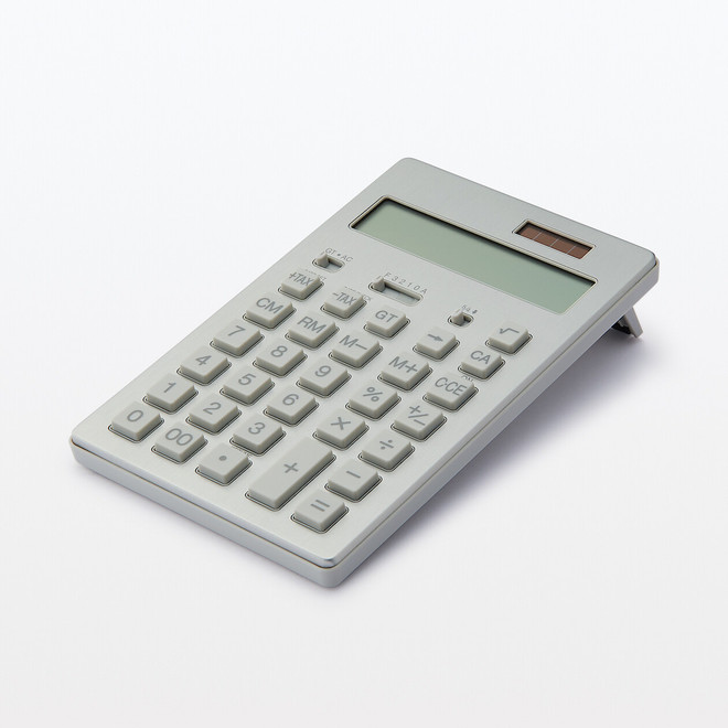 Calculatrice solaire de bureau.