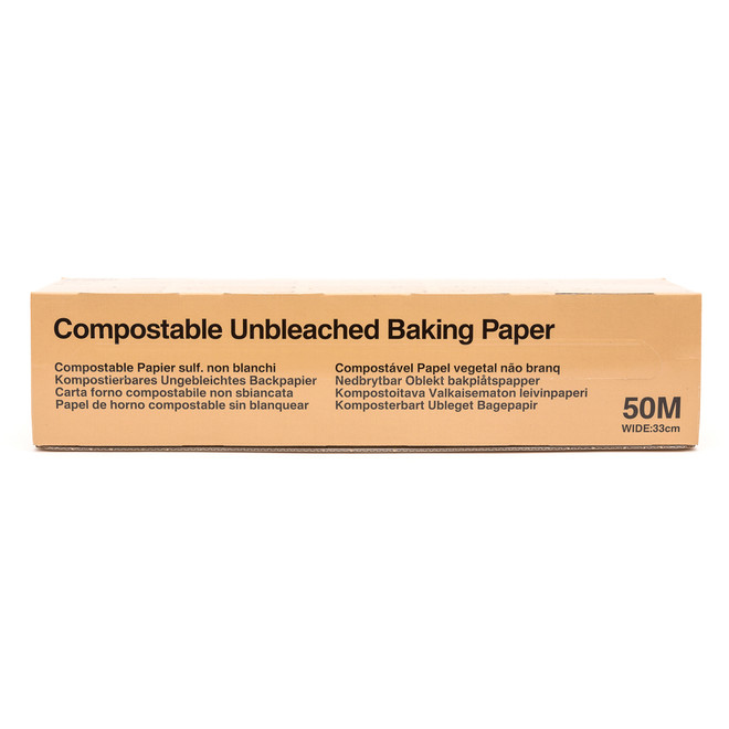 Papier sulfurisé compostable non blanchi  50m