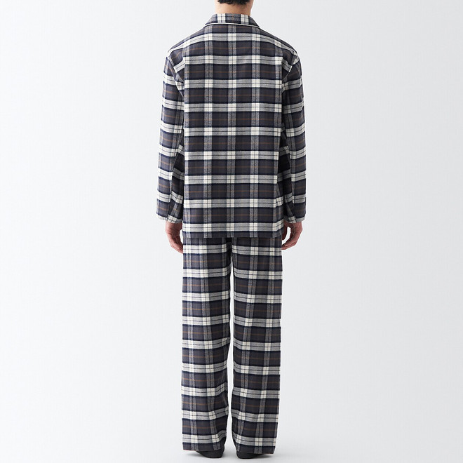 Pyjama en flanelle sans couture latérale homme