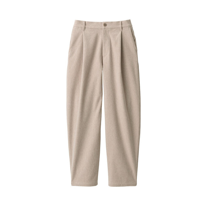 Pantalon large en polyester mélangé femme