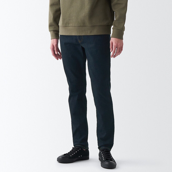 Jeans en coton Denim stretch coupe skinny homme ‐ Longueur 76cm