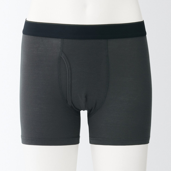 Boxer en lyocell avec ouverture frontale homme