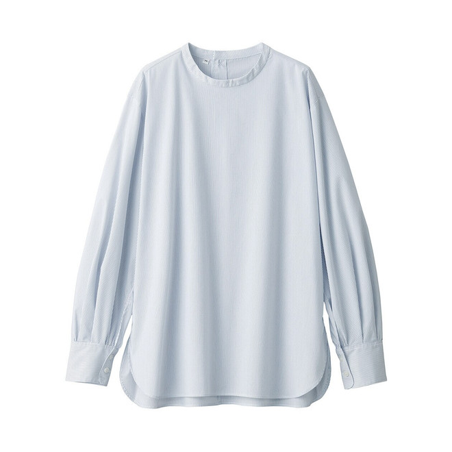 Blouse manches longues en coton mélangé Easy Care femme