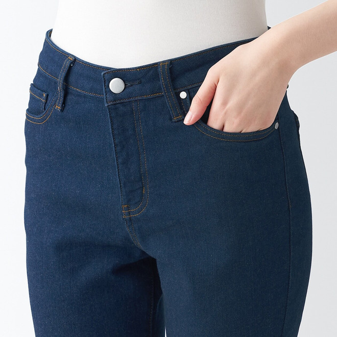 Jean skinny en denim stretch femme