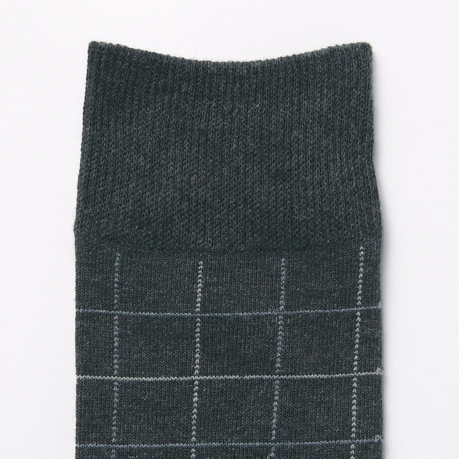 Chaussettes à angle droit à motifs homme 2S