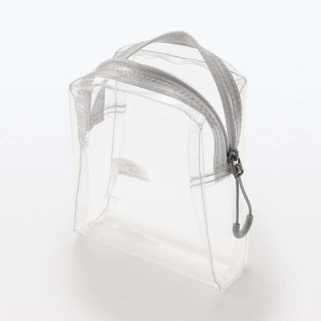 Trousse de toilette transparente ‐ Pochette de voyage 12 x 10 x 4 cm