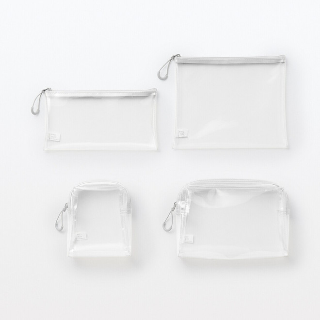 Trousse de toilette transparente ‐ Pochette de voyage 12 x 10 x 4 cm