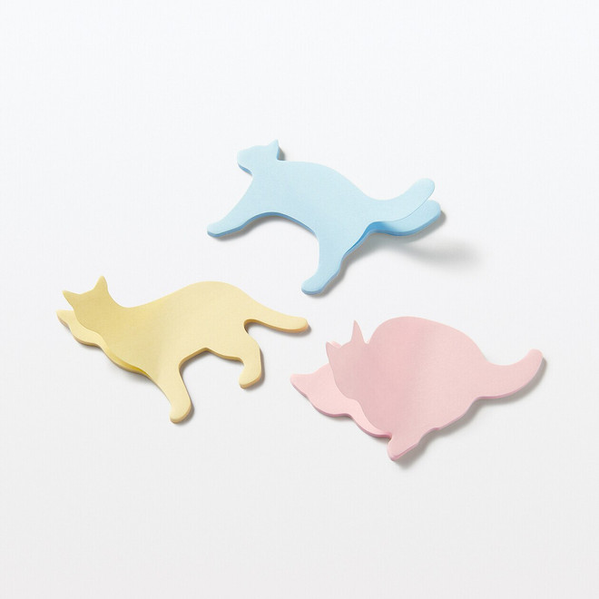 Notes adhésives unis ‐ Silhouettes de chats