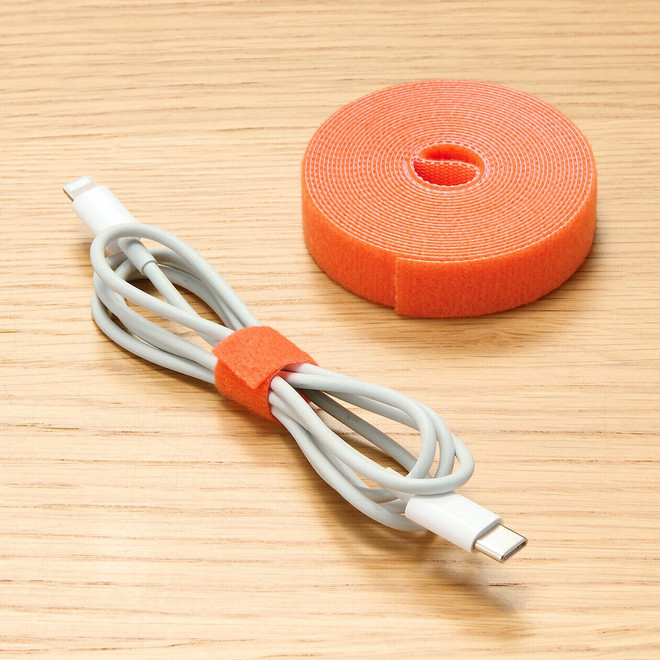 Bande de fixation velcro perforée