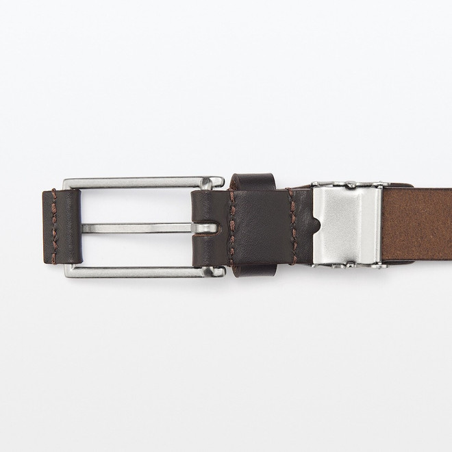Ceinture en cuir au tannage végétal 