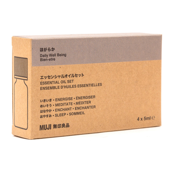 Coffret d'huiles essentielles bien‐être quotidien