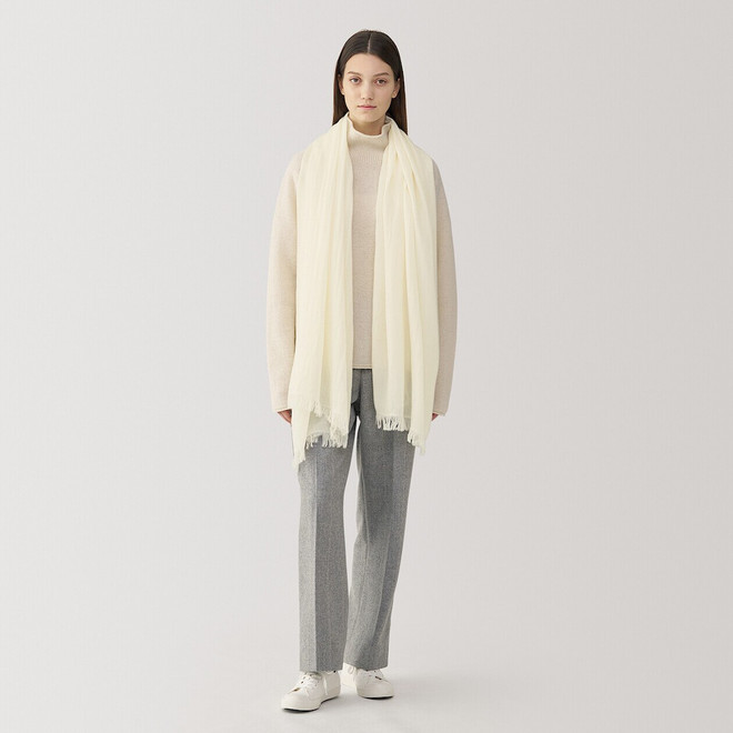 Unisex Écharpe en laine pure