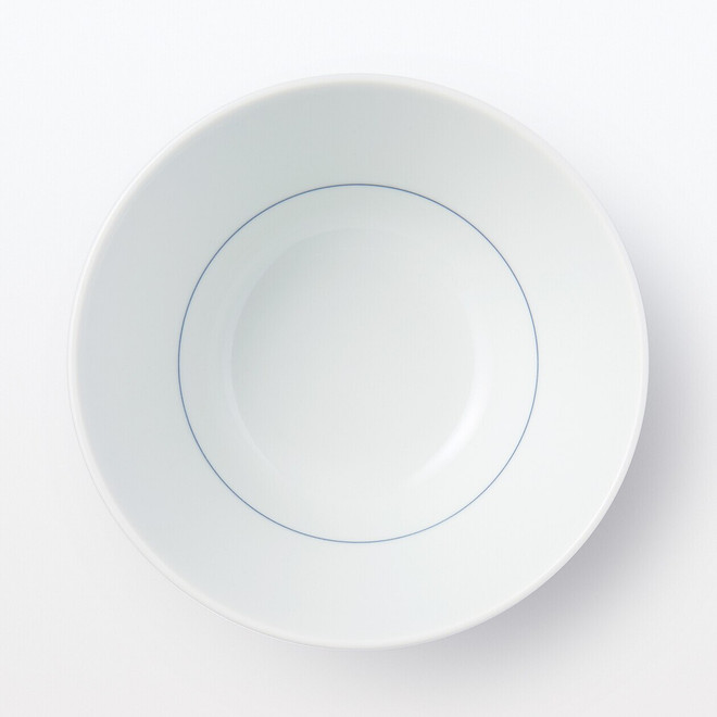 Bol à riz en porcelaine Hasami ‐ Motifs éventail