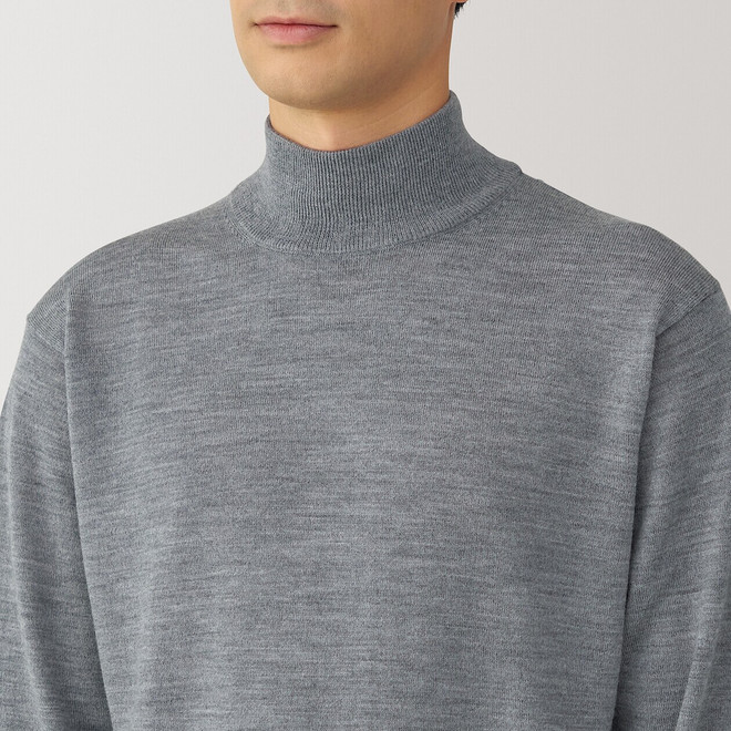 Pull col montant anti‐démangeaisons homme 19776