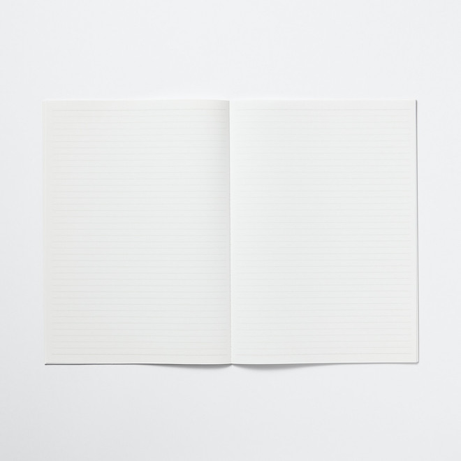 Lot de 5 carnets en papier d`arbres de plantation (B5)