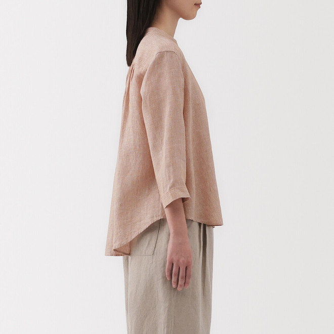 Rayures Orange Cendré