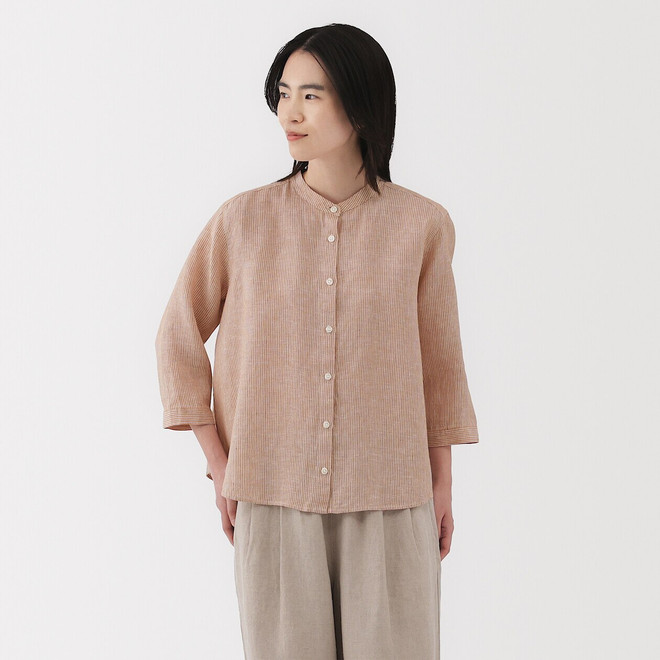 Rayures Orange Cendré