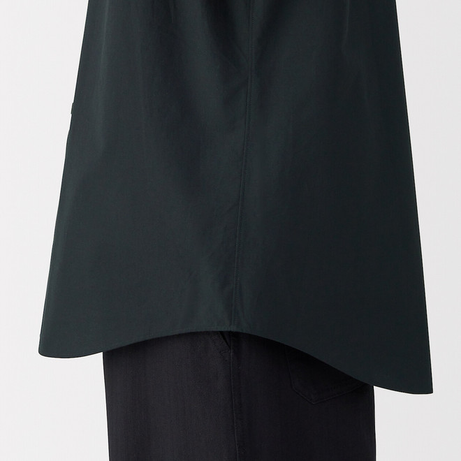 Chemise à manches courtes et à coupe décontractée en coton épais délavé pour homme