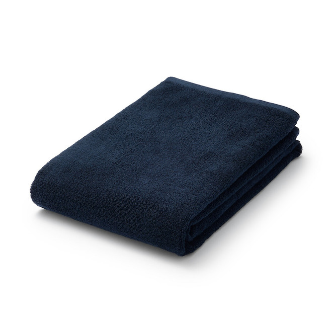 Serviette de bain en coton à double poils