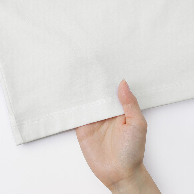 T‐shirt manches longues en coton mélangé pour femme