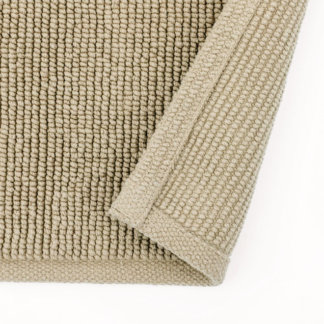 Tapis de bain en velours de coton bio