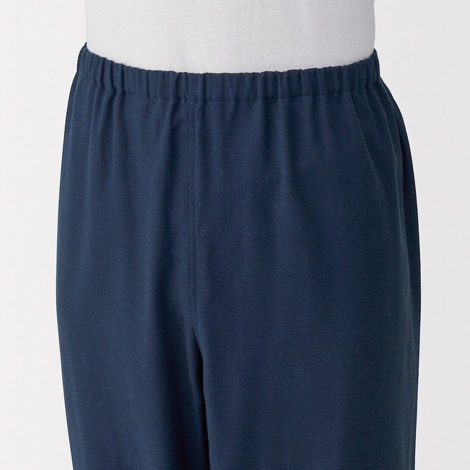 Ensemble pyjama à manches longues en gaze double pour homme