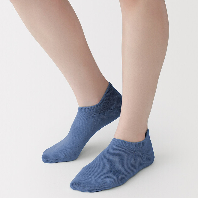 Chaussettes basses à angle droit femme