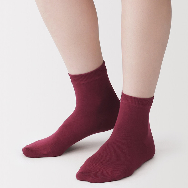 Chaussettes courtes 3 couches à angle droit femme