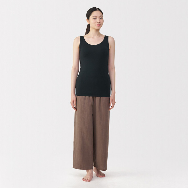 Gilet à soutien caché en mélange de lyocell pour femme