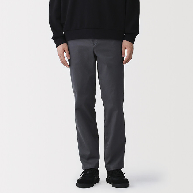 Pantalon Chino en coton stretch coupe slim pour homme