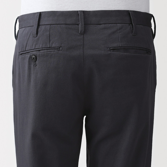 Pantalon Chino en coton stretch coupe slim pour homme