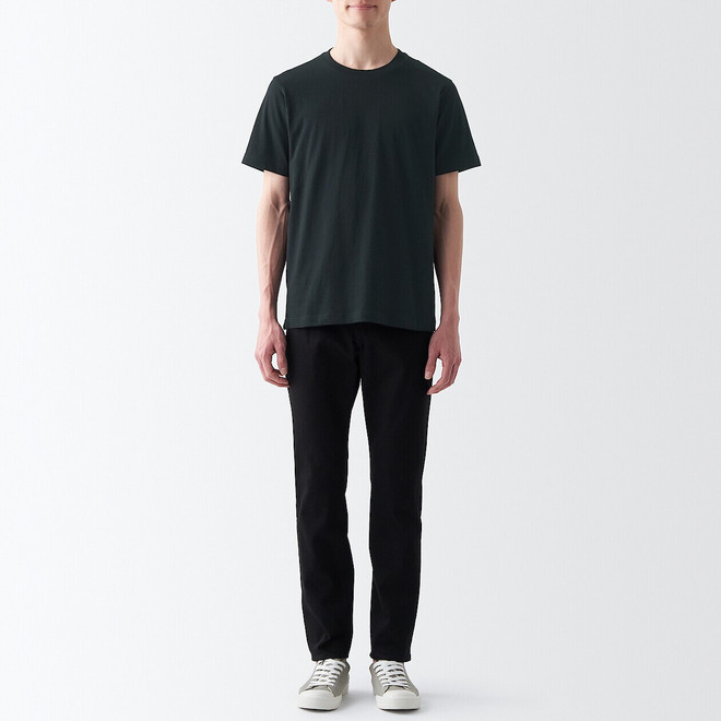 T‐shirt en jersey de coton manches courtes homme