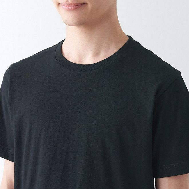 T‐shirt en jersey de coton manches courtes homme