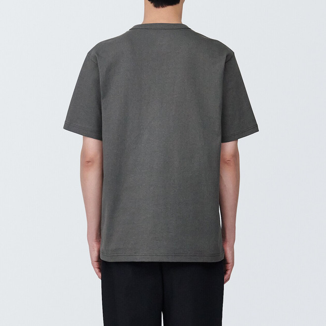 T‐shirt en jersey de coton épais manches courtes homme 17424