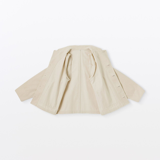 Veste de travail en velours côtelé de Kapok mélangé pour femme