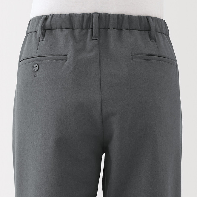 Pantalon à jambes fuselées extensible, coupe‐vent et doublé polaire, pour homme