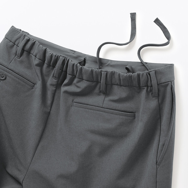 Pantalon à jambes fuselées extensible, coupe‐vent et doublé polaire, pour homme