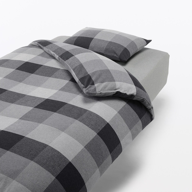 Housse de couette en flanelle de coton - 150 x 210 cm